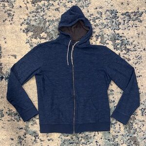 Urban Pipeline Men's Dark Blue Zip-Up Sweater